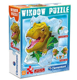 Window Puzzle - T-Rex
