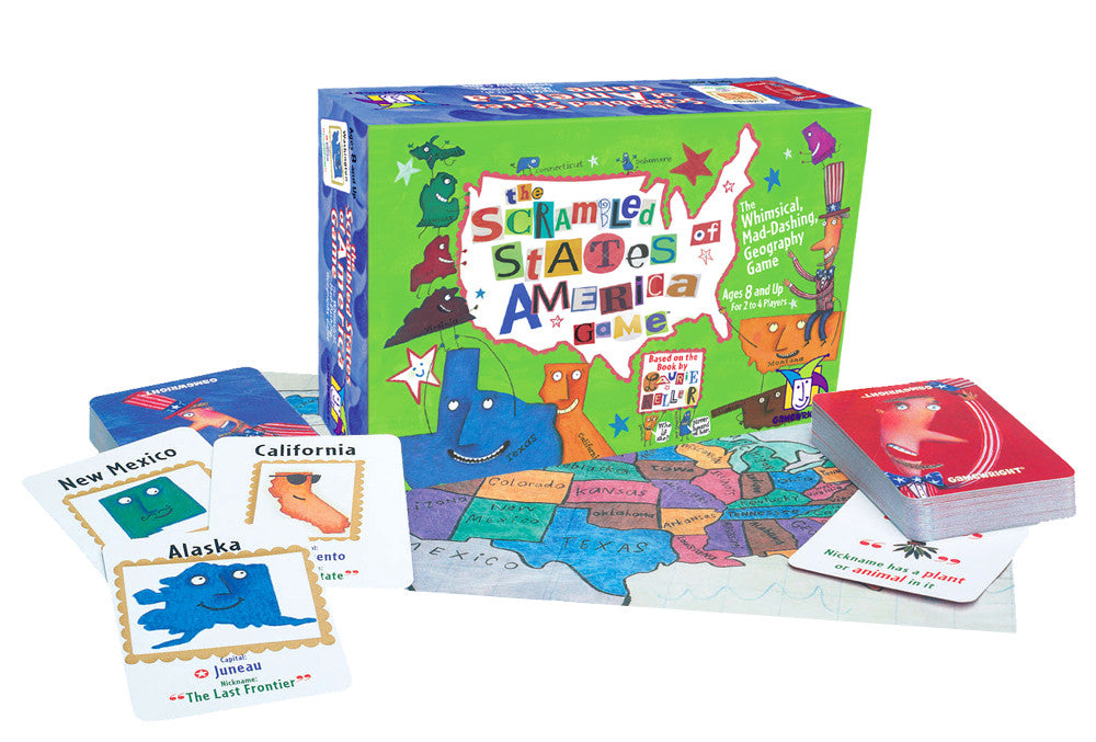 States of America Scrambled Game Deluxe