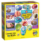 Hide & Seek Paint Pour Rocks