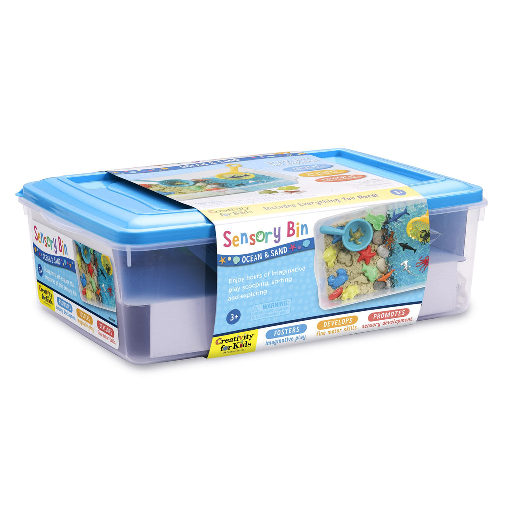Ocean And Sand Sensory Bin