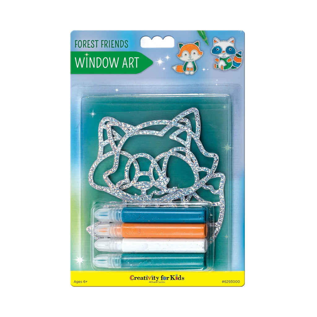 Forest Friends Window Art