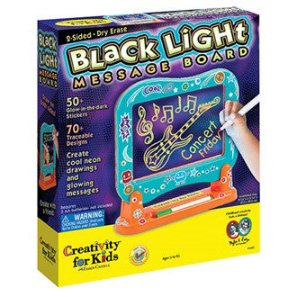 Black Light Message Board