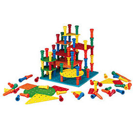 Tall Stacker Pegs Building Set
