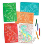 Textured Stencils - Dinosaurs