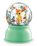Fawn Night Light Snowglobe