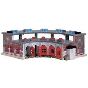 Thomas wooden best sale railway deluxe roundhouse