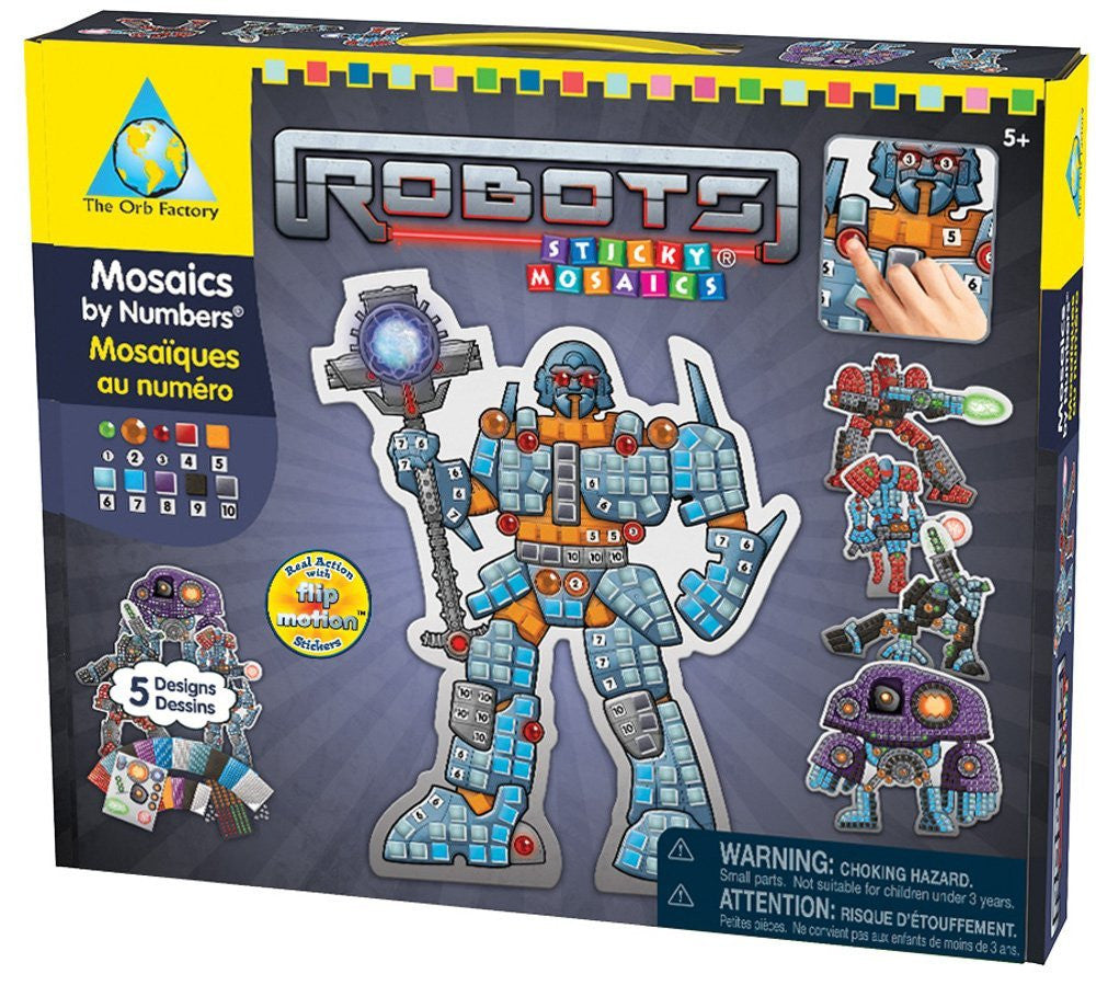 Sticky Mosaics ROBOTS MOSAICS