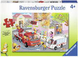 Firefighter Rescue! 60pc Puzzle
