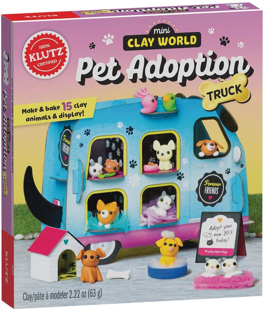 Mini Clay World Pet Adoption Truck
