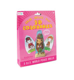 3D Colorables World Peace Dolls