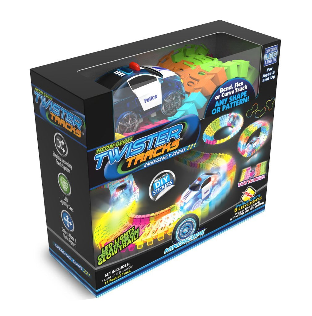 Neon Glow Twister Tracks Race Series 221