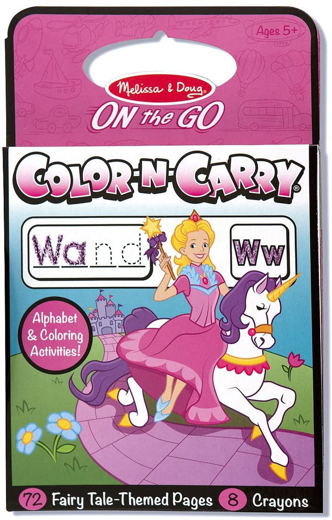 Fairytale Letters Color n Carry Book