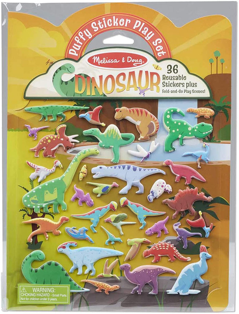 Dino Puffy Sticker Pad