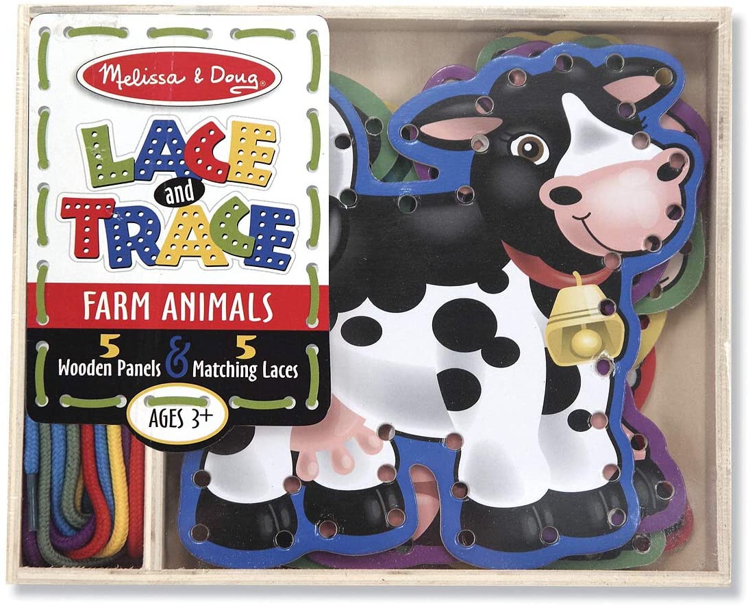 Farm Lace & Trace Game