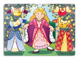 Princess Dress-up Mix 'n Match Peg Puzzle