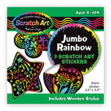 Jumbo Rainbow Stickers