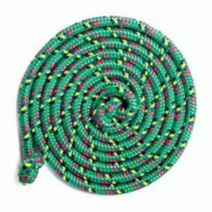 Green 8' Jump Rope- confetti