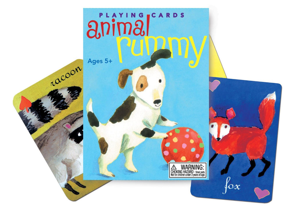 Animal Rummy Playing Cards