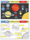 Solar System Learning Write-a-Mat Sgl