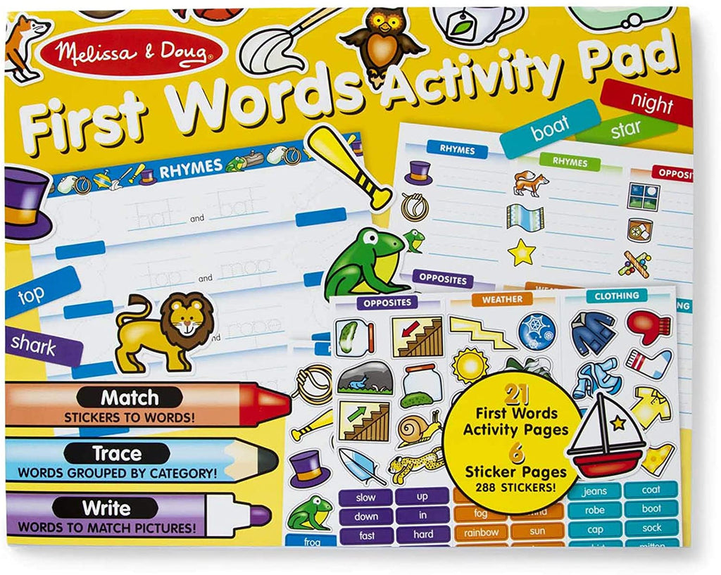 First Words Activity Pad