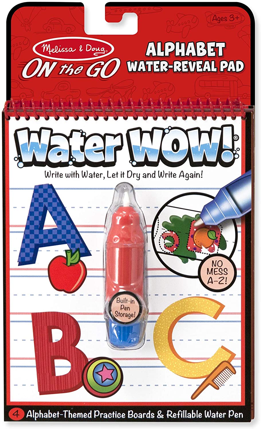 Letters Water Wow Book
