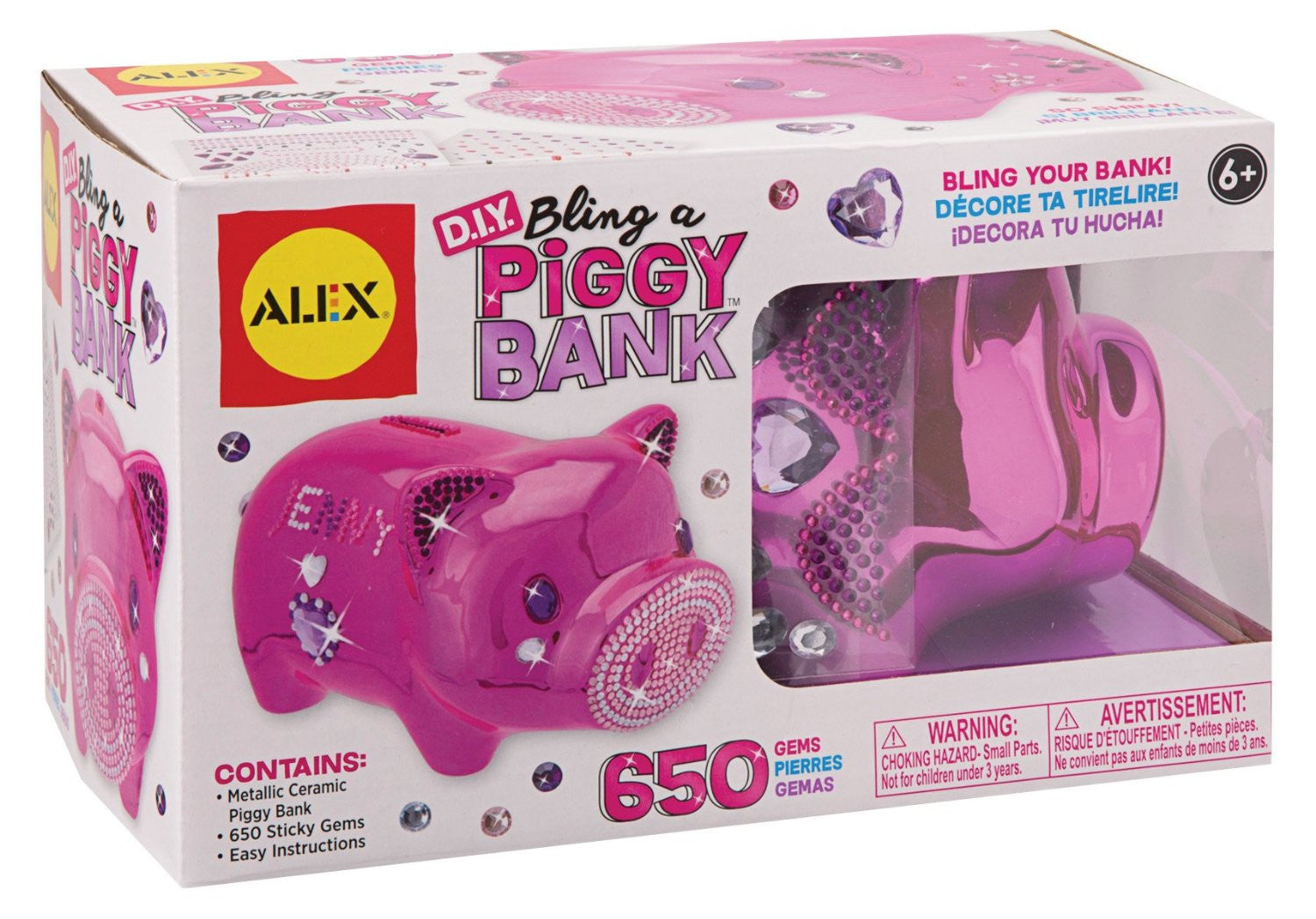 Bling Piggy Bank DIY Bling Piggy Bank DIY