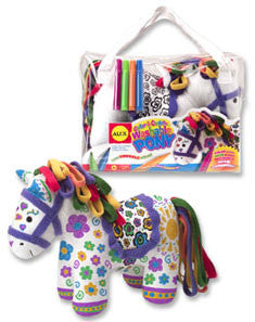 Color and Cuddle Washable Pony