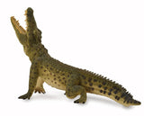 Nile Crocodile Leaping w/ Moveable Jaw