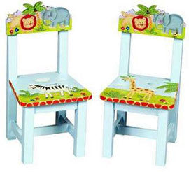 Safari Extra Chairs - Lion and Elephant