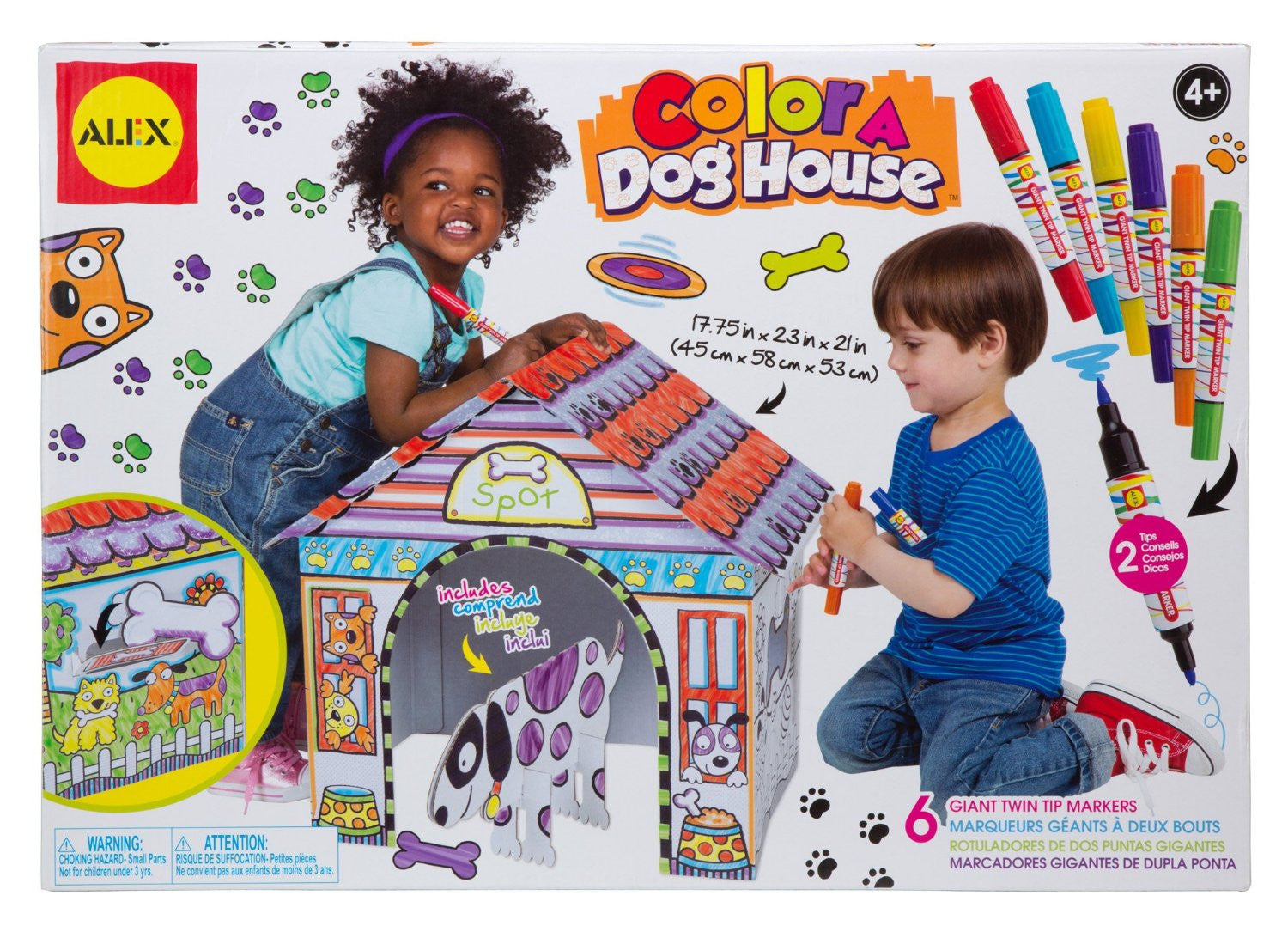 Color a Dog House