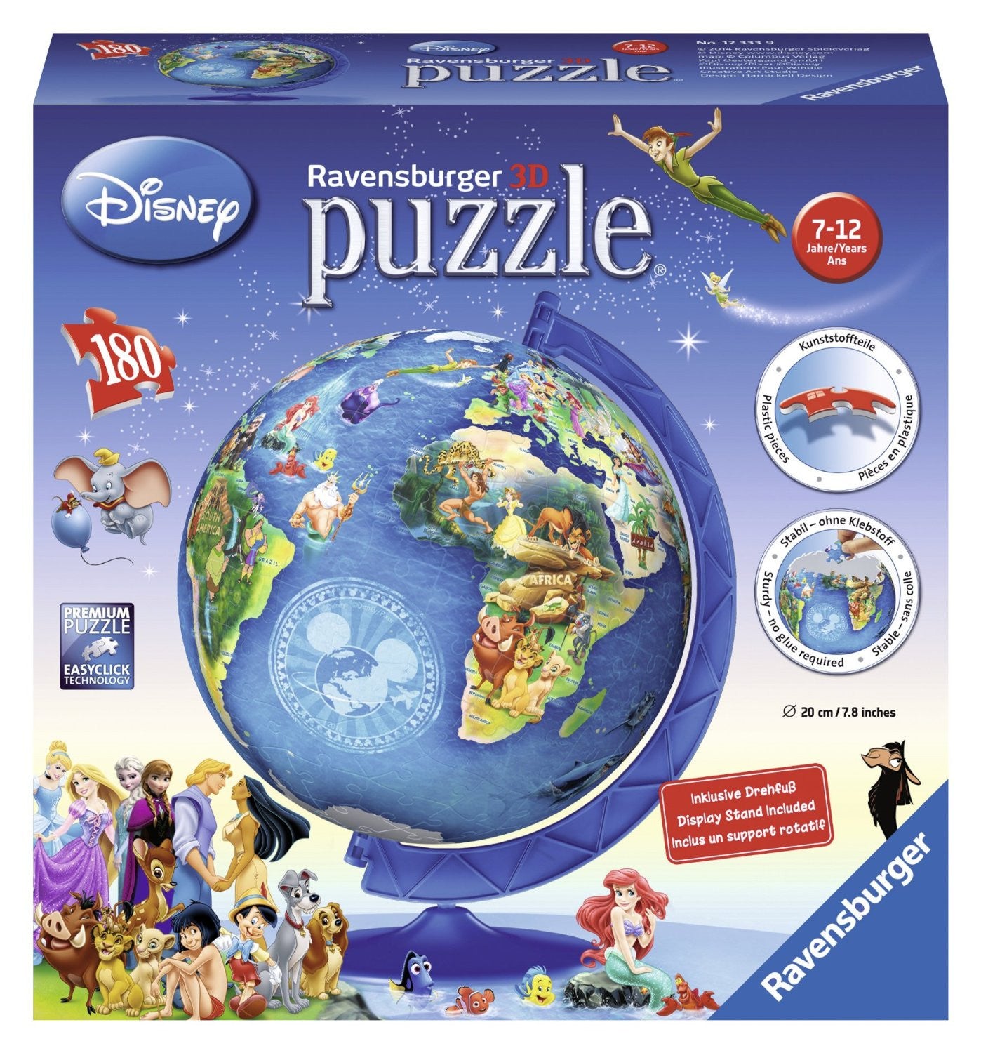 Disney Globe 180 pc. Puzzle