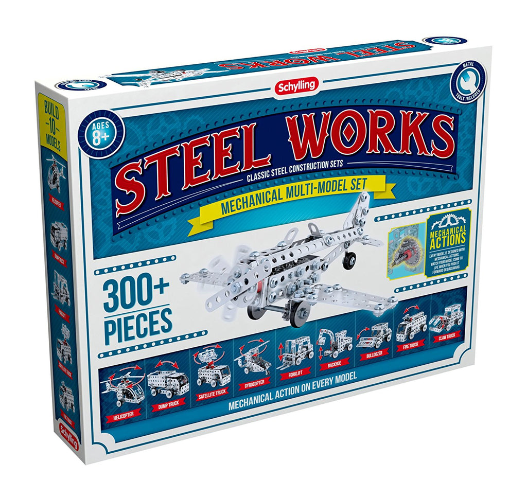 Steel Works Mechanical Multi-Model Set 300pc