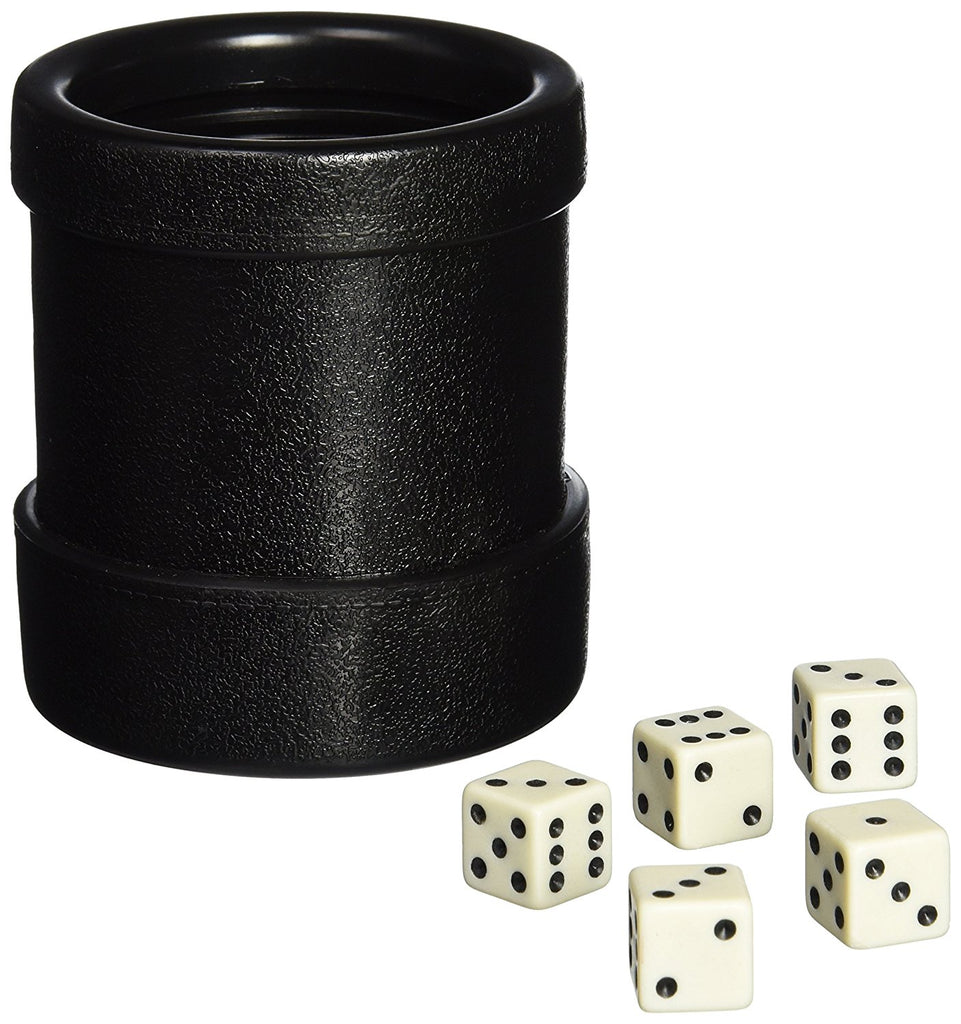 LUCKY DICE CUP BOXED W/5 DICE