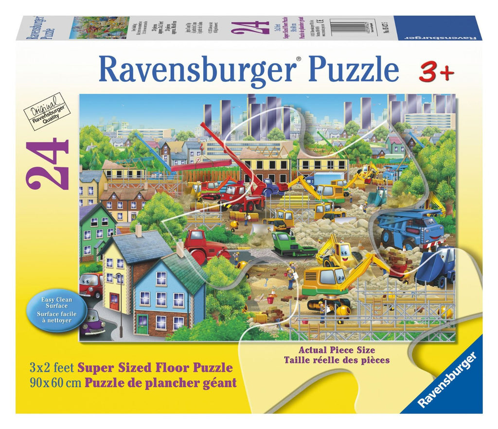 Busy Building 24 pc Floor Puzzle