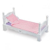Wooden Doll Bed