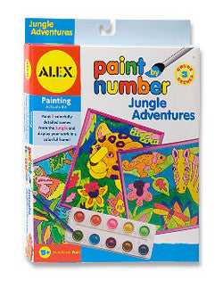 Paint By Number - Jungle Adventures