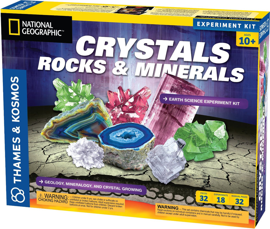 Crystals, Rocks & Minerals