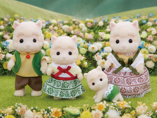 Wooly Alpaca Family