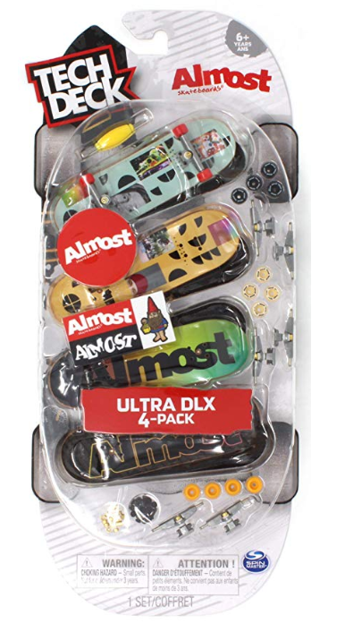 Tech Deck DLX 4-Pack Fingerboards