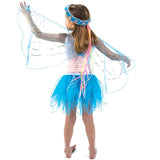 Aqua Glitter Wings