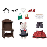 Tuxedo Cat Fashion Playset Town Girl Series