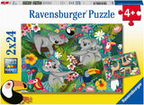 Koalas and Sloths_2 x 24 pc Puzzle