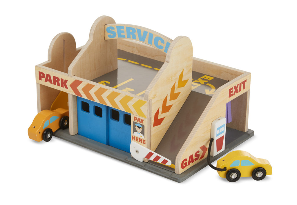 Service Station Parking Garage