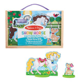 Show Horse Magnetic Dress Up Playset