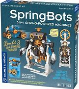 SpringBots 3-in-1 Spring Powered Machines