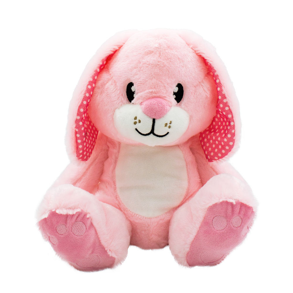 Strawberry Bunny Spring Plush 10"