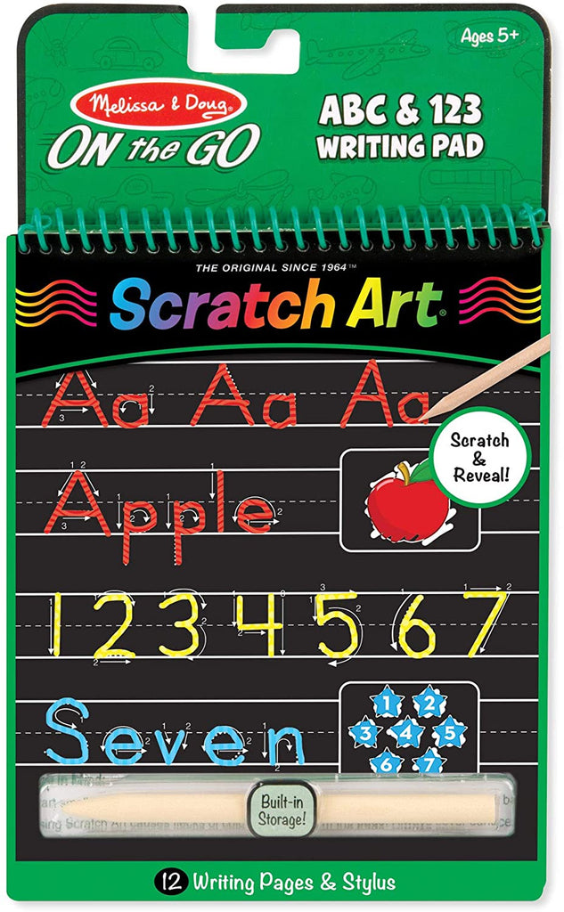 Scratch Art  ABC 123
