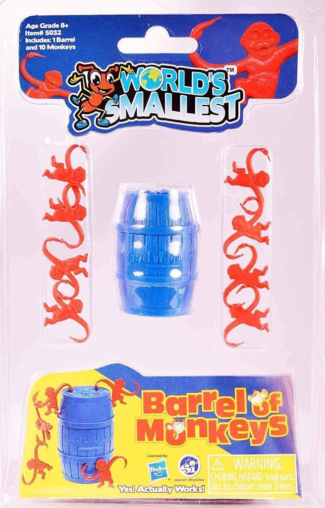 Barrel of Monkeys - Worlds Smallest