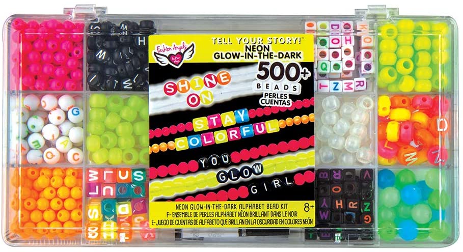 Neon Glow Sm Alphabet Bead Case
