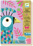 Sand Dazzling Birds LGA Colored